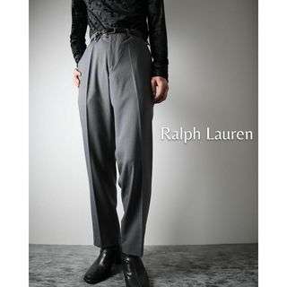 ラルフローレン(Ralph Lauren)の【ラルフローレン】デッドストック ストレッチ ストレート スラックス グレー(スラックス)