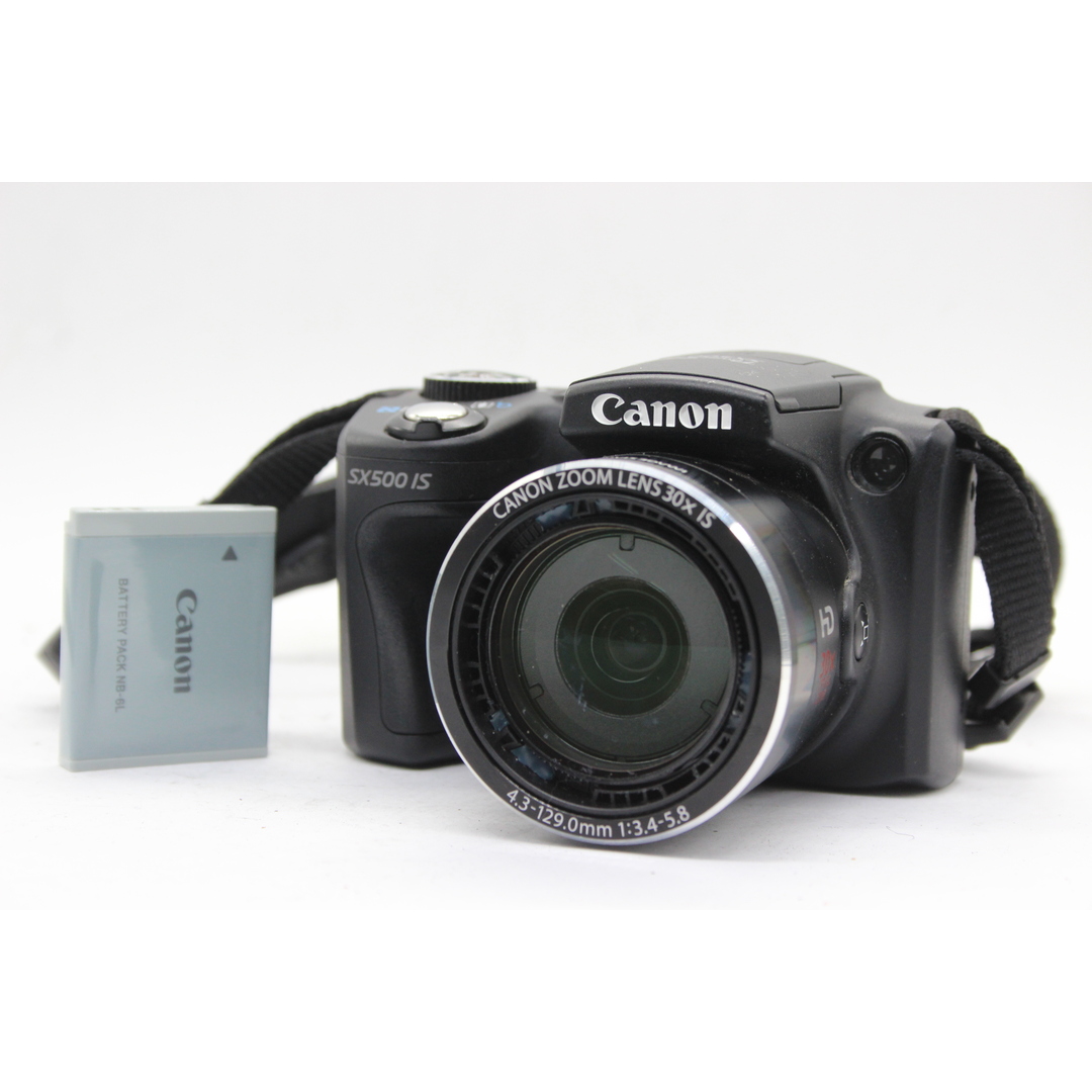 【返品保証】 キャノン Canon PowerShot SX500 IS 30x バッテリー付き コンパクトデジタルカメラ  s5453注意事項