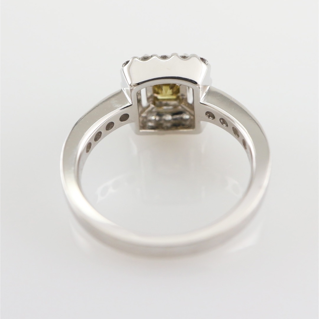 TASAKI(タサキ)の＜TASAKI＞　750(WG)　イエローダイヤ　リング　中0.76　D0.41 レディースのアクセサリー(リング(指輪))の商品写真