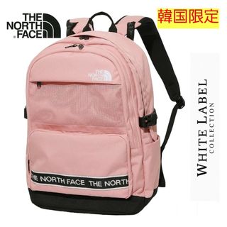 ザノースフェイス(THE NORTH FACE)の【ノースフェイス】リュック サーモンピンク ホワイトレーベル トート付 韓国限定(リュック/バックパック)