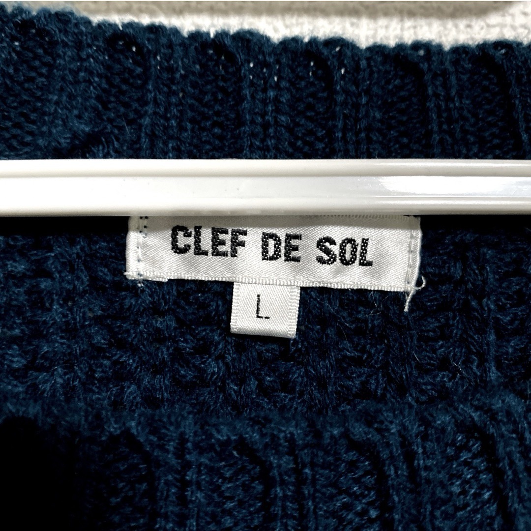 CLEF DE SOL(クレドソル)のCLEF DE SOL(クレドソル) ニット セーター (L) レディースのトップス(ニット/セーター)の商品写真