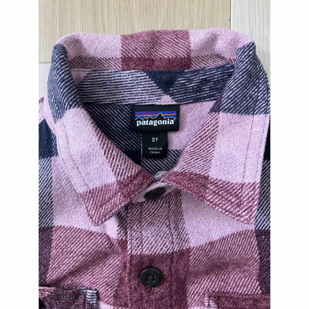 patagonia(パタゴニア)のパタゴニア　フランネルシャツ　ベビー キッズ/ベビー/マタニティのキッズ服男の子用(90cm~)(その他)の商品写真