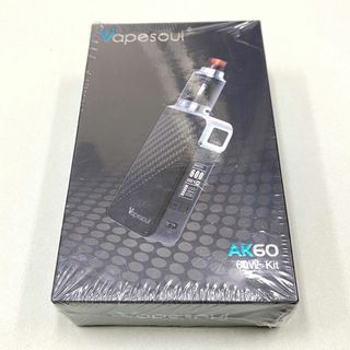 【未開封】 VAPE VPジャパン Vapesoul AK60 Kit ブラック(タバコグッズ)