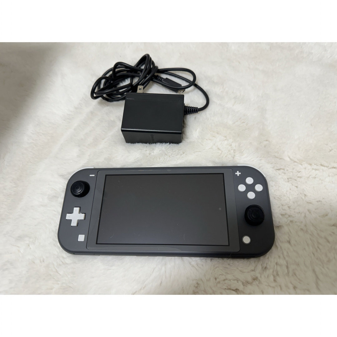 極美品】Nintendo Switch Lite グレー携帯用ゲーム機本体
