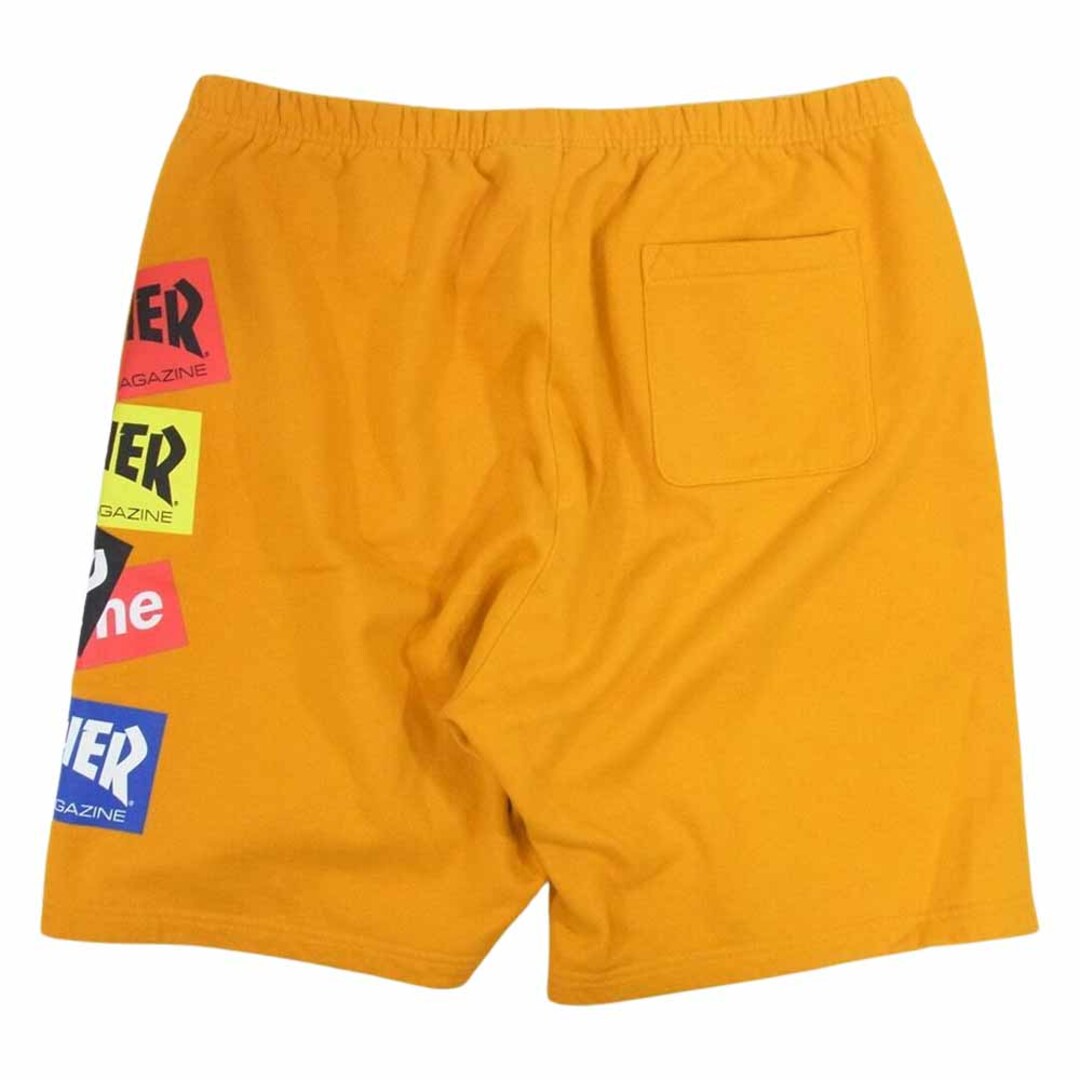 Supreme(シュプリーム)のSupreme シュプリーム ショート 21AW Thrasher Multi Logo Sweat Short スラッシャー マルチロゴ スウェット ショーツ オレンジ系 XL【中古】 メンズのパンツ(その他)の商品写真