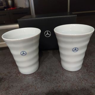 メルセデスベンツ(Mercedes-Benz)のメルセデスベンツ 有田焼ペア湯呑み(ノベルティグッズ)