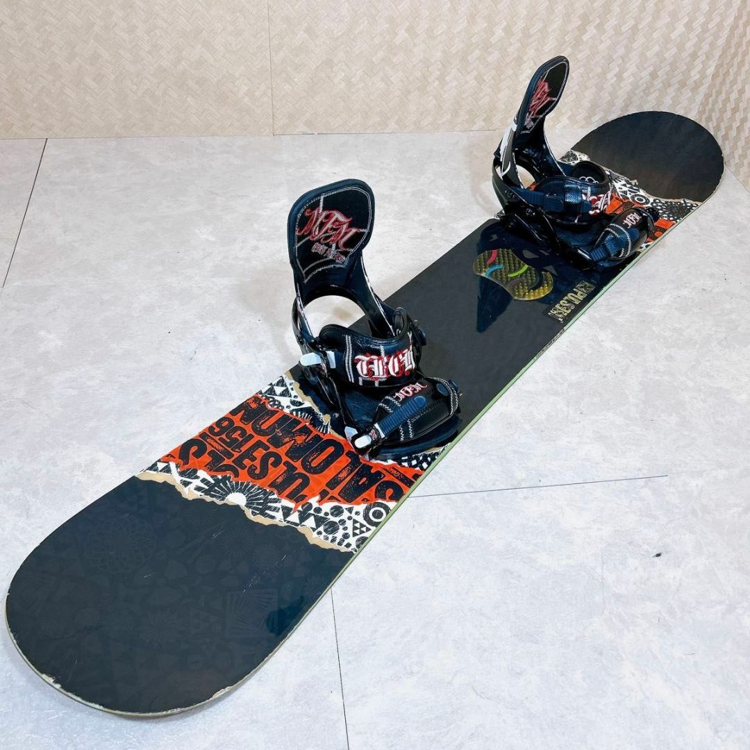 【初心者おすすめ 】 SALOMON スノーボードセット 156cm