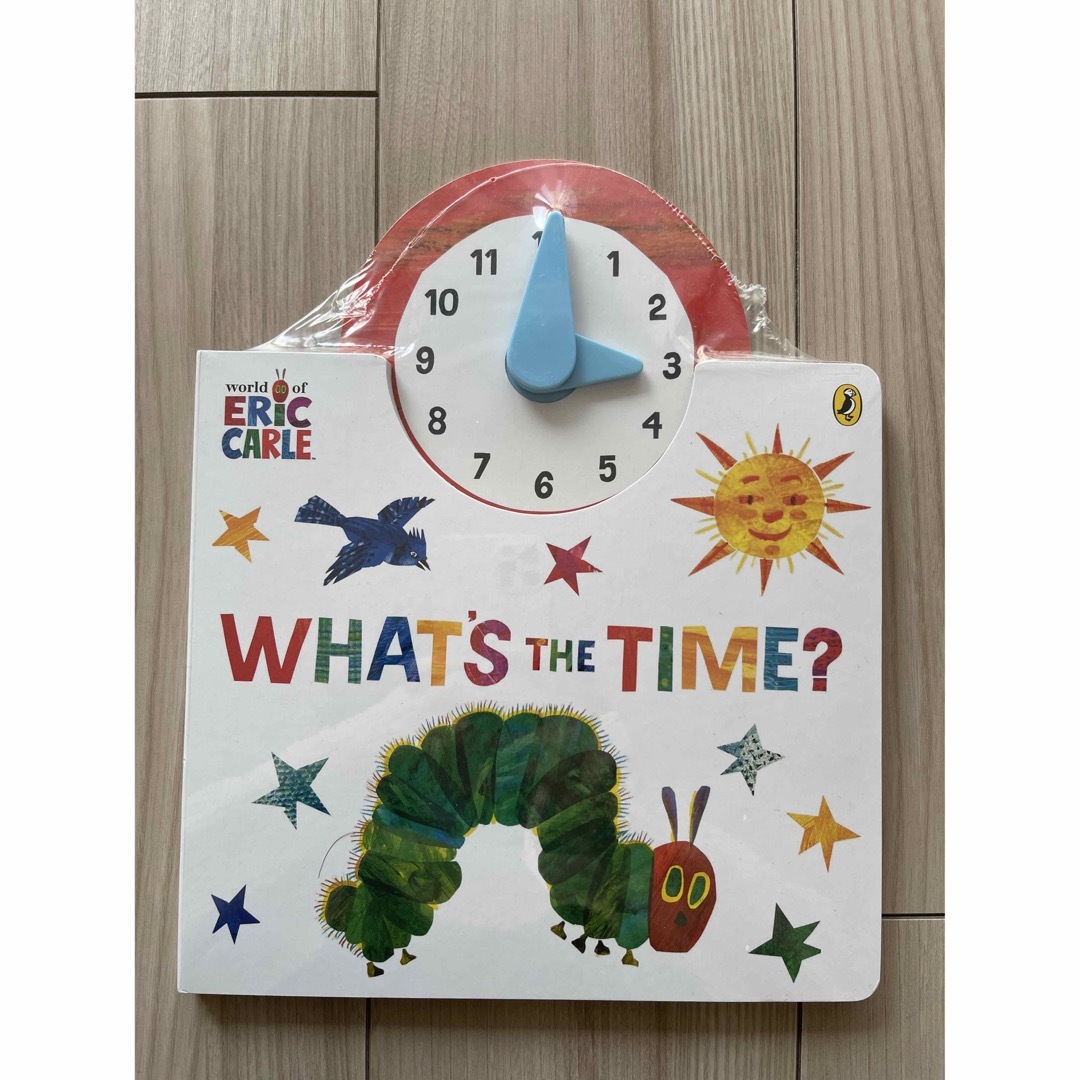 ERIC CARLE(エリックカール)の英語絵本　しかけ絵本　エリックカール　what's the time エンタメ/ホビーの本(洋書)の商品写真