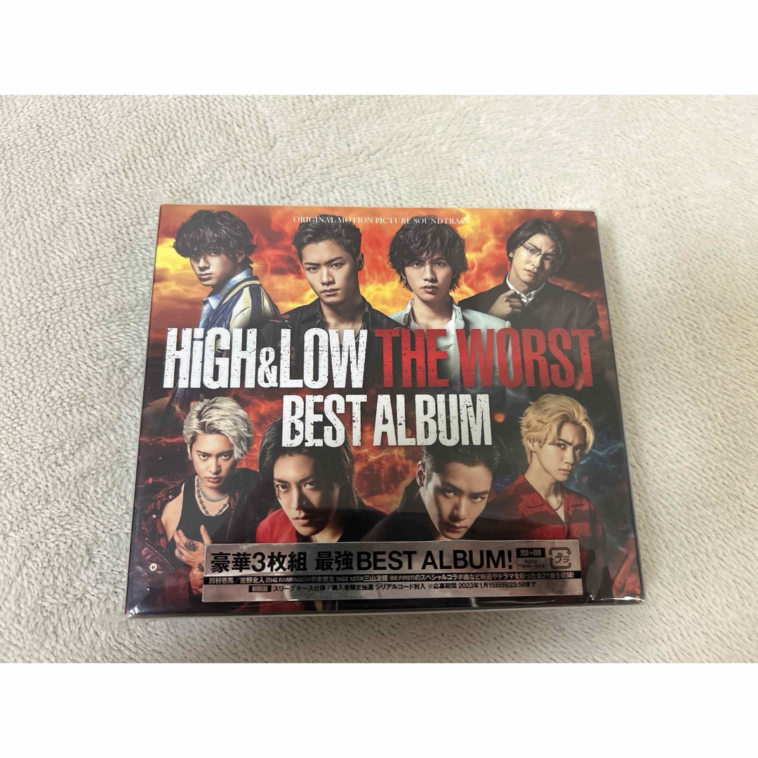 THE RAMPAGE(ザランページ)のHiGH＆LOW　THE　WORST　BEST　ALBUM（DVD付） エンタメ/ホビーのCD(ポップス/ロック(邦楽))の商品写真