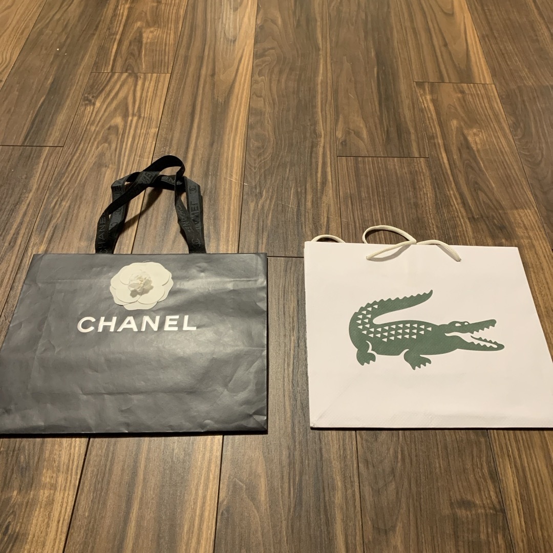 CHANEL(シャネル)のラコステ　シャネルショップ袋 レディースのバッグ(ショップ袋)の商品写真