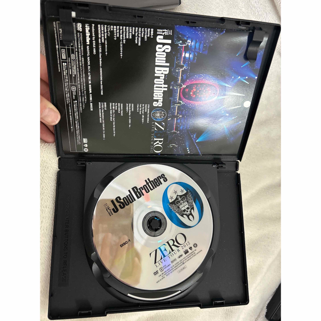 三代目 J Soul Brothers(サンダイメジェイソウルブラザーズ)の三代目J　Soul　Brothers　LIVE　TOUR　2012　「0〜ZER エンタメ/ホビーのDVD/ブルーレイ(ミュージック)の商品写真