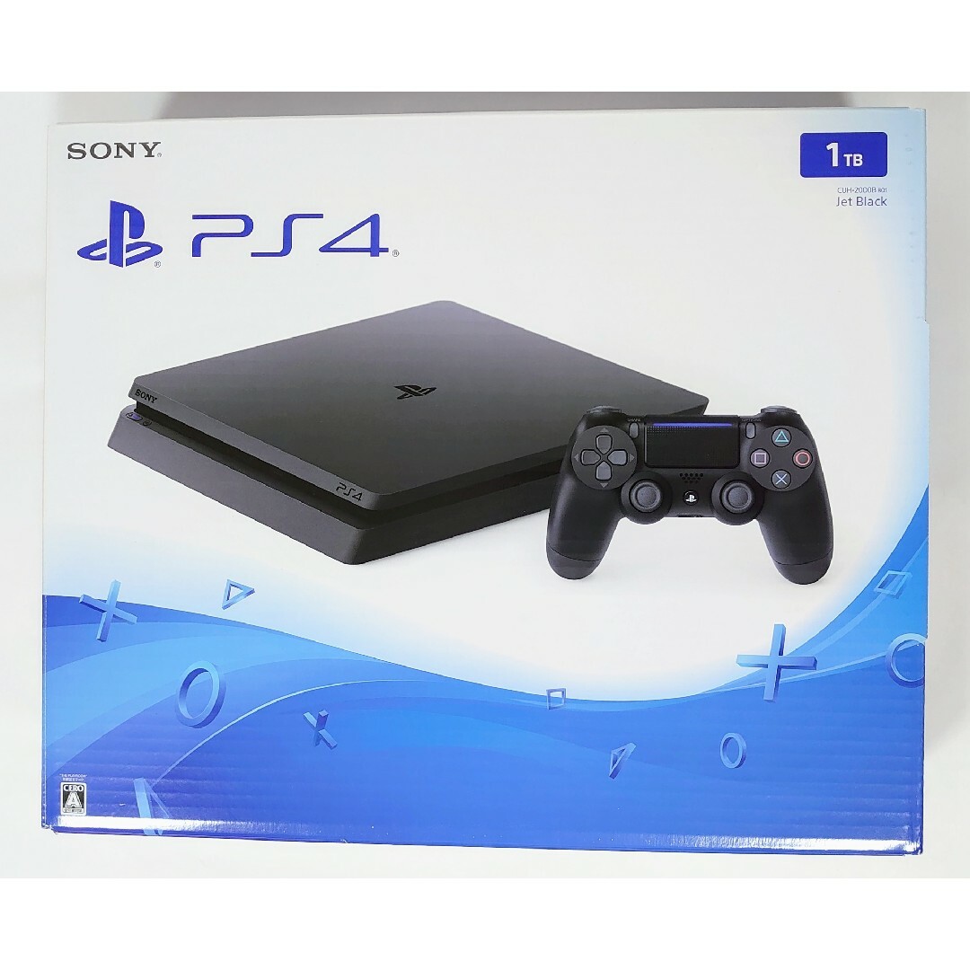 PS4 本体 1TB コントローラー付 CUH-2000BB01 - ゲームソフト/ゲーム機本体