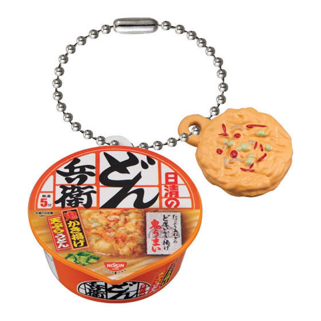 日清食品(ニッシンショクヒン)のどん兵衛 ミニチュア チャーム 日清 全5種 ガチャ エンタメ/ホビーのフィギュア(その他)の商品写真