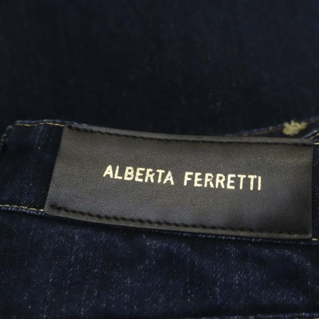 ALBERTA FERRETTI(アルベルタフェレッティ)のアルベルタ フェレッティ デニムパンツ ジーンズ ブーツカット XS 紺  レディースのパンツ(デニム/ジーンズ)の商品写真