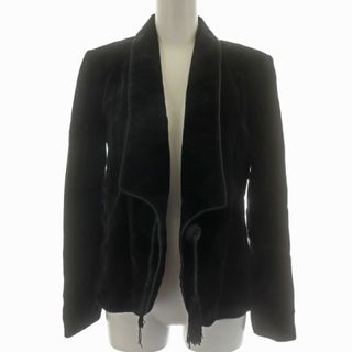 ランバン(LANVIN)のLANVIN ヴィンテージ フランス製 ジャケット ベルベット 黒(その他)