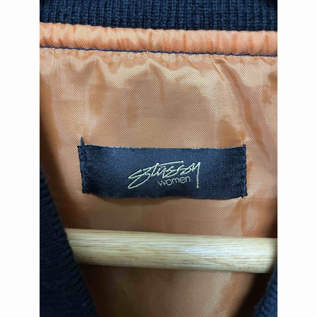 STUSSY(ステューシー)の【美品】stussy women MA-1 レディースのジャケット/アウター(ブルゾン)の商品写真