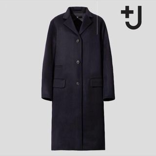 ユニクロ(UNIQLO)の【送料無料】+J カシミヤブレンドチェスターコート 宮沢りえ S UNIQLO(チェスターコート)