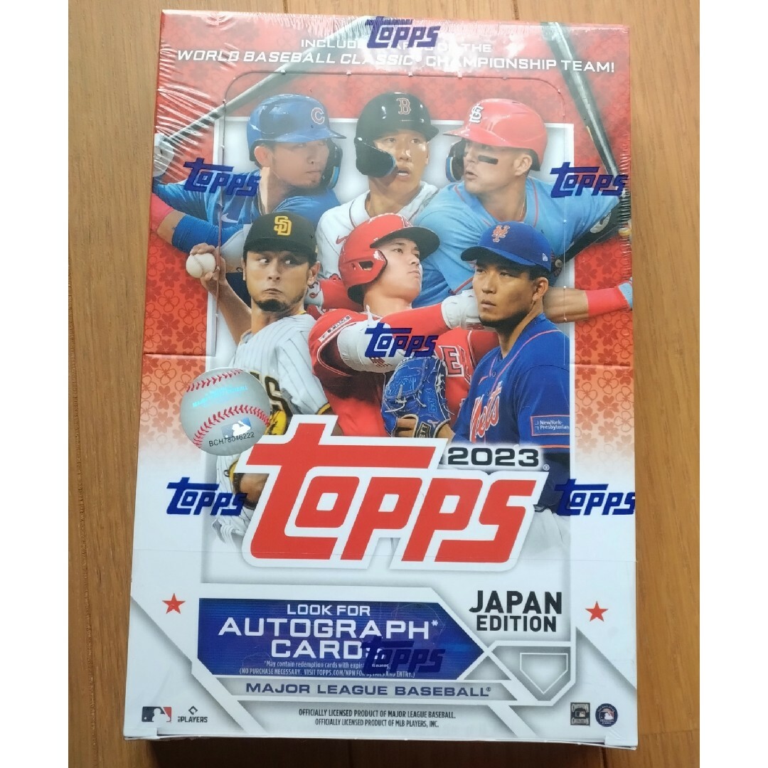 TOPPS MLB野球カードJAPAN EDITON 1BOX 未開封品大谷翔平