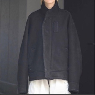 シュタイン(stein)のstein シュタイン　reversible mouton jacket(ブルゾン)