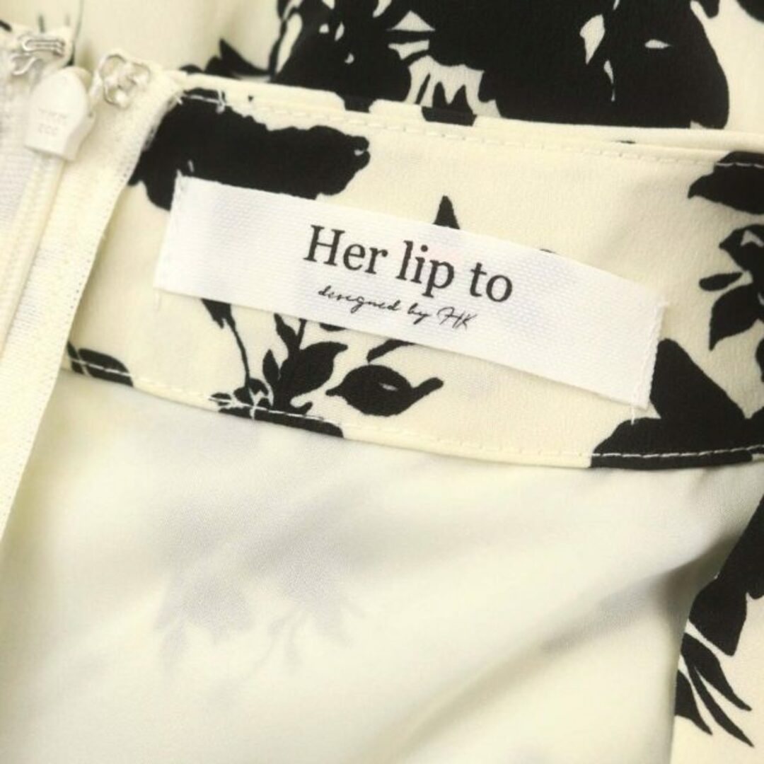 other(アザー)のハーリップトゥ Monotone Floral Sleeve Dress レディースのワンピース(ロングワンピース/マキシワンピース)の商品写真