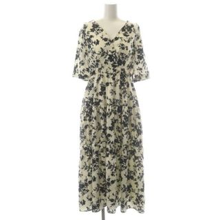 アザー(other)のハーリップトゥ Monotone Floral Sleeve Dress(ロングワンピース/マキシワンピース)