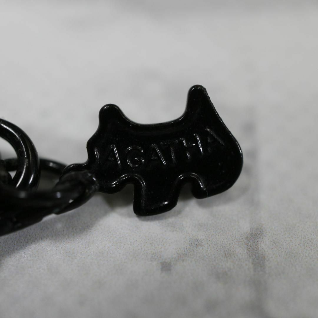 AGATHA(アガタ)の【匿名配送】 AGATHA アガタ ネックレス 黒 ボール レディースのアクセサリー(ネックレス)の商品写真