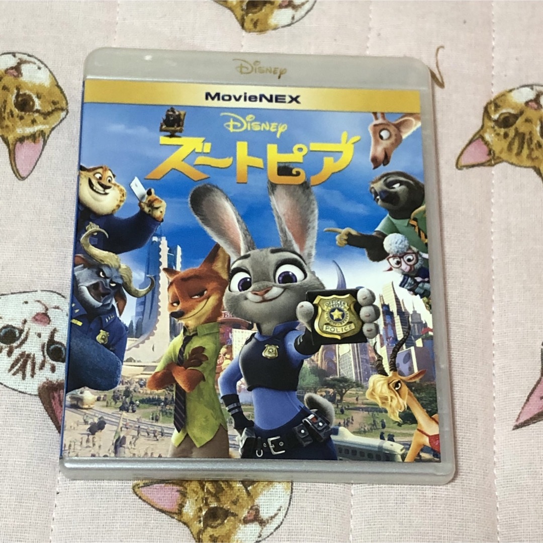 Disney(ディズニー)のズートピア MovieNEX('16米) ケース&Blu-ray エンタメ/ホビーのDVD/ブルーレイ(キッズ/ファミリー)の商品写真