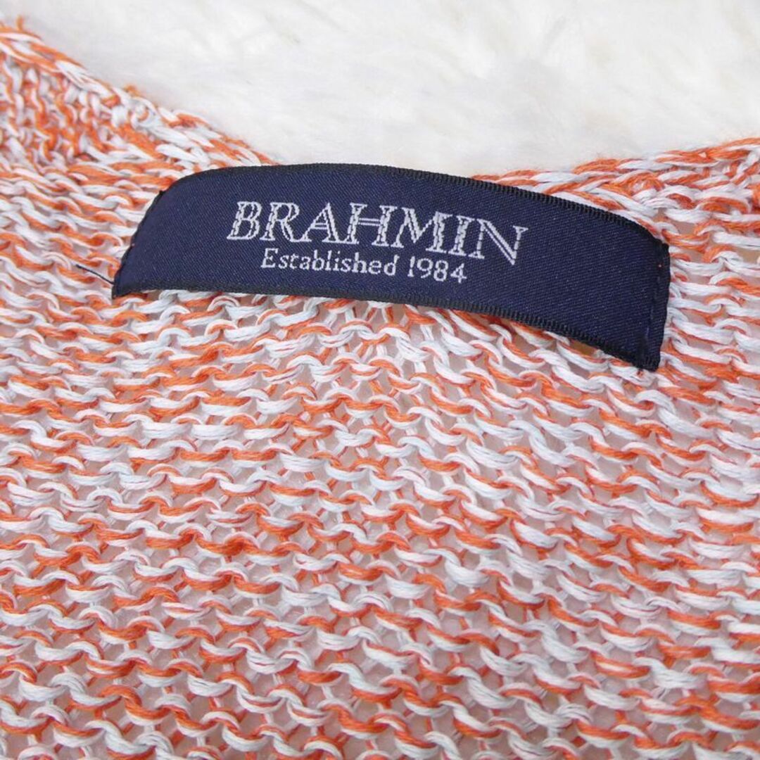 BRAHMIN(ブラーミン)のBRAHMIN レディース トップス 長袖 ニット Vネック M 日本製 レディースのトップス(ニット/セーター)の商品写真