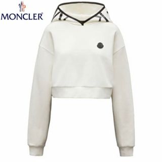 MONCLER モンクレール クロップド スエット パーカー