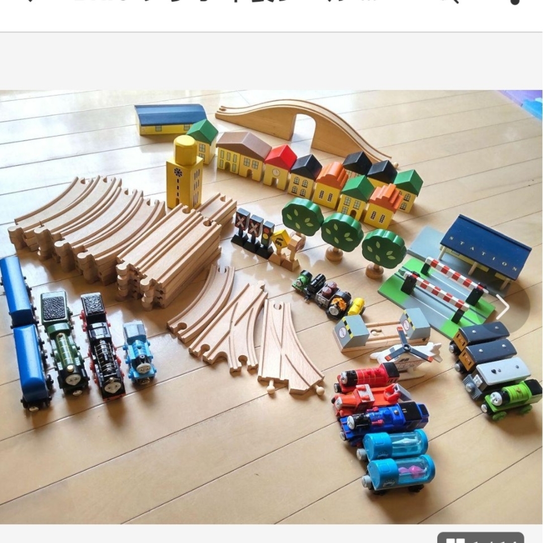 BRIO(ブリオ)のBRIO ブリオ 木製レール トーマス まとめ売り エンタメ/ホビーのおもちゃ/ぬいぐるみ(鉄道模型)の商品写真