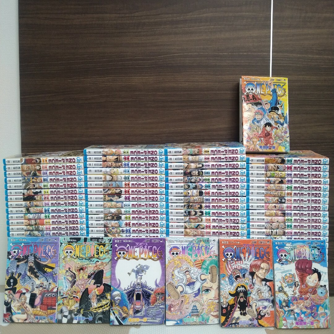 【26.27日限定セール！】ONE PIECE 全107巻＋関連本5冊ワンピース