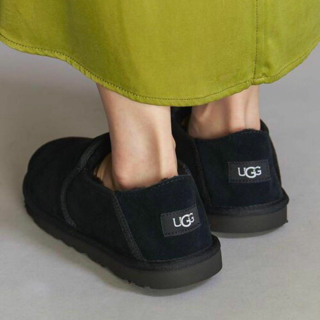 UGG(アグ)の【送料無料】UGG アグ スリッポンKenton ムートン ボア 3010 黒 メンズの靴/シューズ(その他)の商品写真