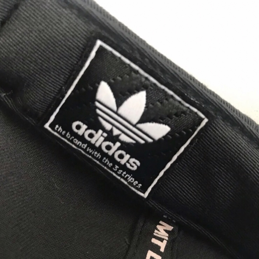 adidas(アディダス)のレア【新品】adidas USA アディダス キャップ 黒 メンズの帽子(キャップ)の商品写真