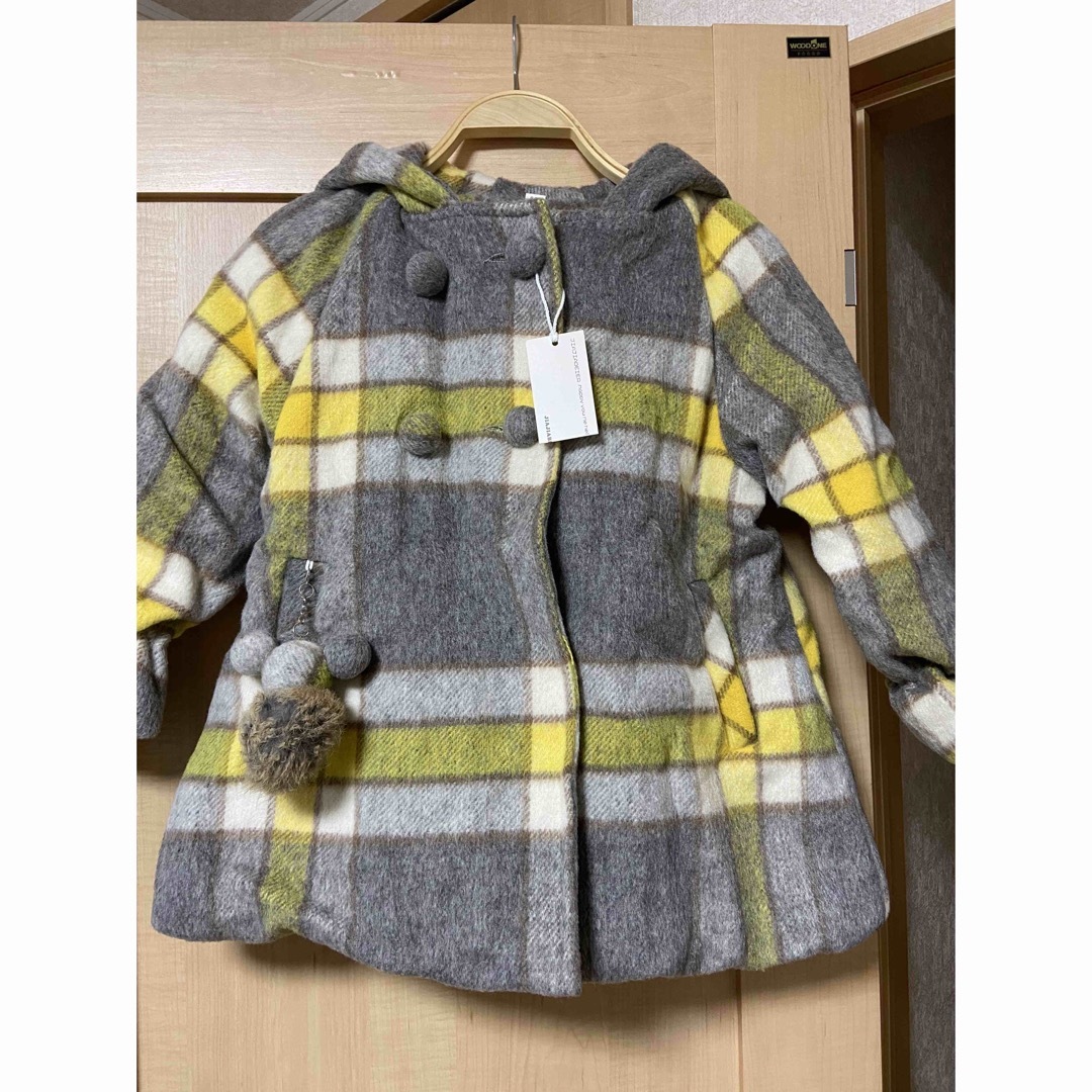 子供服 女の子 子供コート キッズ 秋冬 厚手 キッズコート キッズ/ベビー/マタニティのキッズ服女の子用(90cm~)(コート)の商品写真