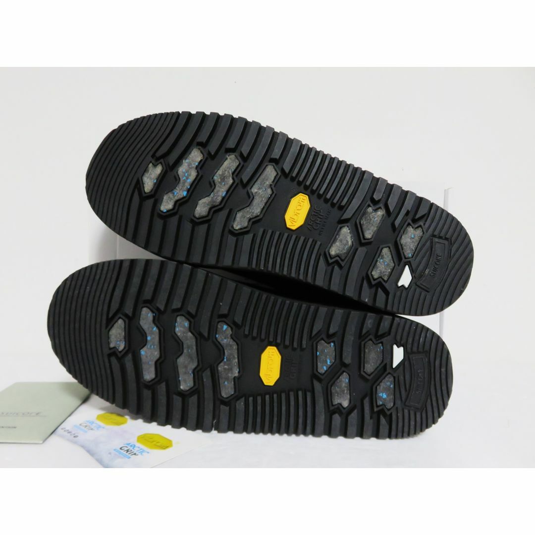 suicoke(スイコック)の定価2.9万 新品 SUICOKE RON ブラック ハラコ 8 vibram メンズの靴/シューズ(スリッポン/モカシン)の商品写真