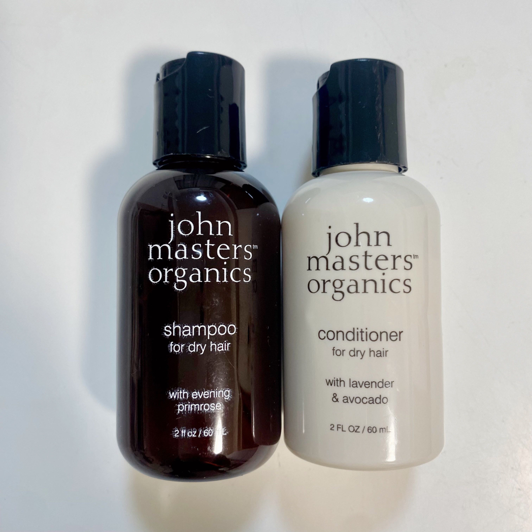 John Masters Organics(ジョンマスターオーガニック)のジョンマスター　シャンプー コンディショナー　60ml コスメ/美容のヘアケア/スタイリング(シャンプー/コンディショナーセット)の商品写真