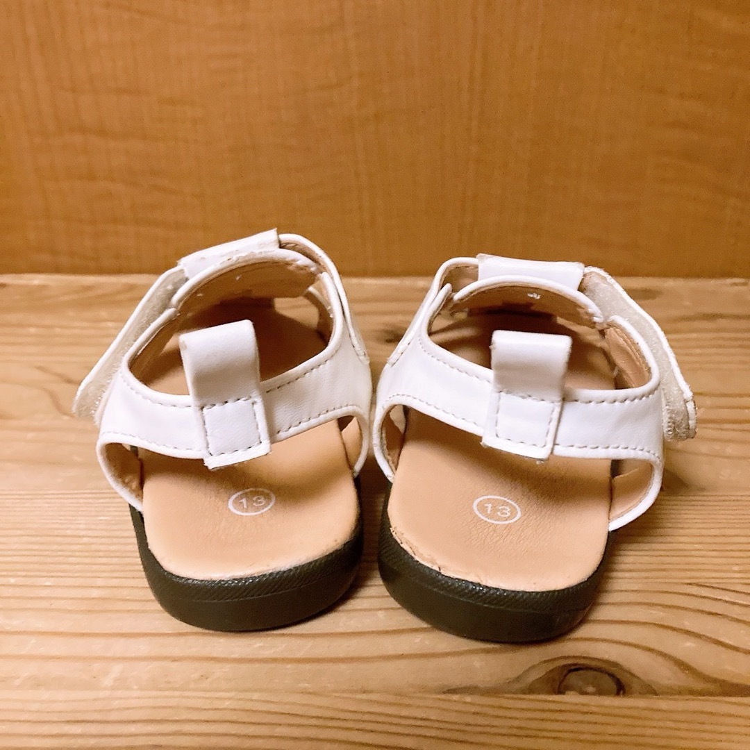 夏用サンダル　13センチ キッズ/ベビー/マタニティのベビー靴/シューズ(~14cm)(サンダル)の商品写真