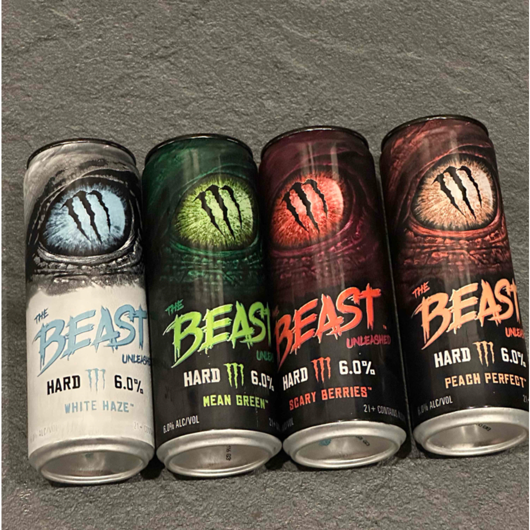 Monster Energy(モンスターエナジー)のBEAST 4種 食品/飲料/酒の酒(その他)の商品写真