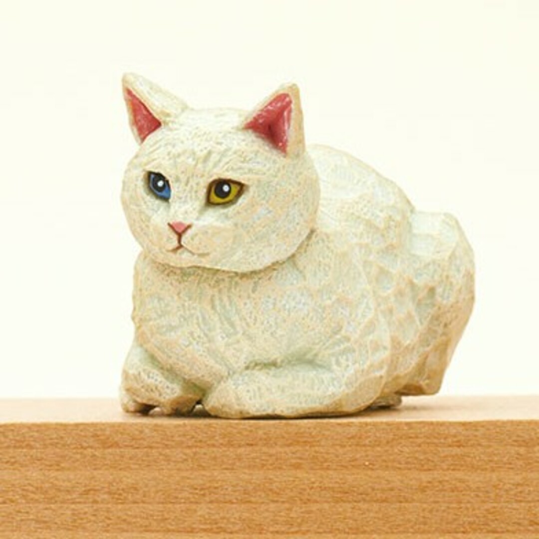 ART IN THE POCKET 木彫り彫刻家 はしもとみお 猫の彫刻 全5種 エンタメ/ホビーのフィギュア(その他)の商品写真