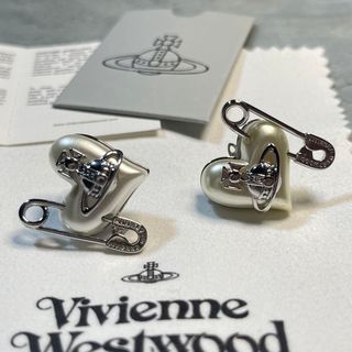 ヴィヴィアン(Vivienne Westwood) パールピアス ピアス（ハート