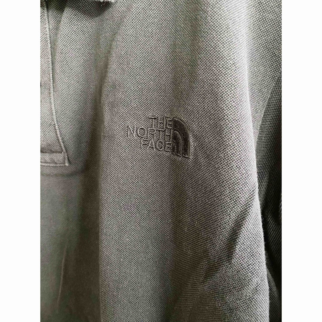 THE NORTH FACE(ザノースフェイス)のTHE NORTH FACE  ノースフェイス　ポロシャツ　黒　M メンズのトップス(ポロシャツ)の商品写真