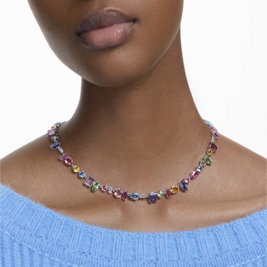 SWAROVSKI - SWAROVSKI gema ネックレスの通販 by 杏果SHOP SWAROVSKI - SWAROVSKI gema ネックレスの通販 by 杏果SHOP