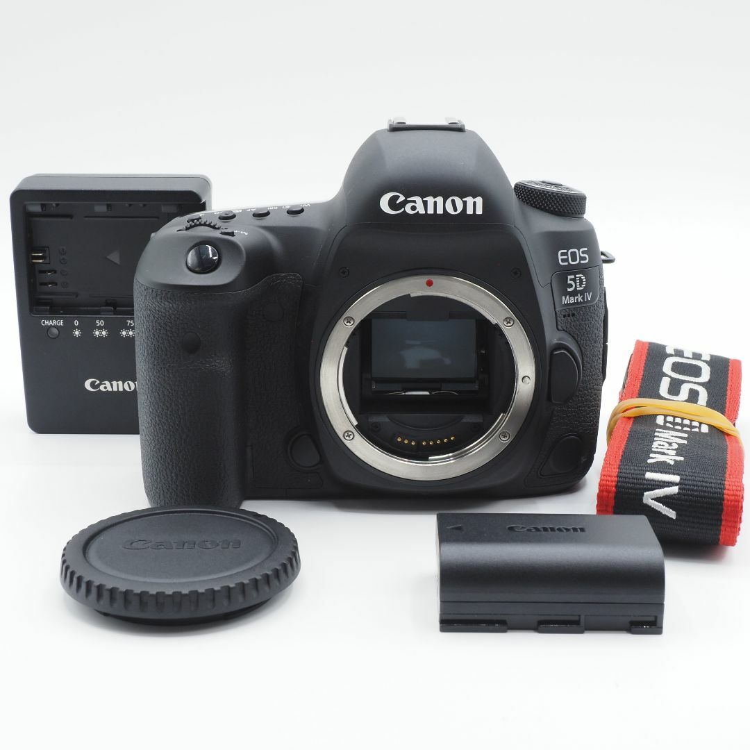 ★ショット数8,606回・新品級★ Canon EOS 5D Mark IV付属品