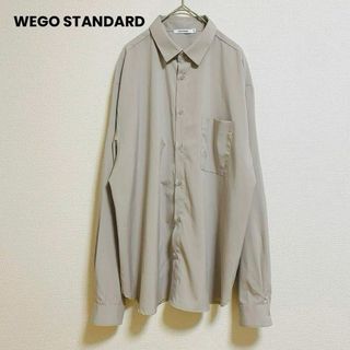 ウィゴー(WEGO)のst314 WEGO STANDARD 長袖ブラウス シンプル 無地(シャツ)