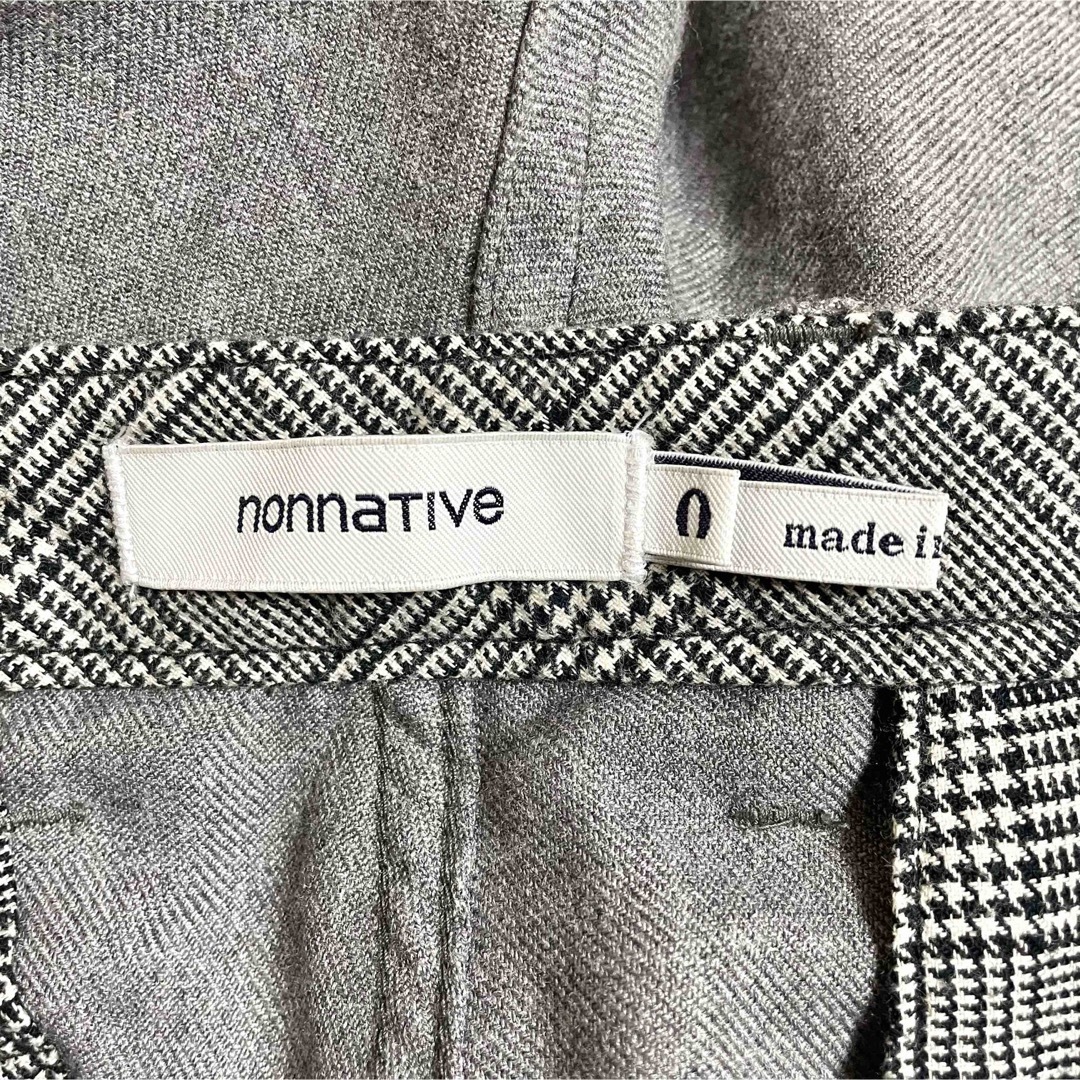 nonnative(ノンネイティブ)のnonnative ノンネイティブ スラックス パンツ グレー サイズ0 S メンズのパンツ(スラックス)の商品写真