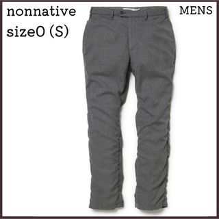 ノンネイティブ(nonnative)のnonnative ノンネイティブ スラックス パンツ グレー サイズ0 S(スラックス)