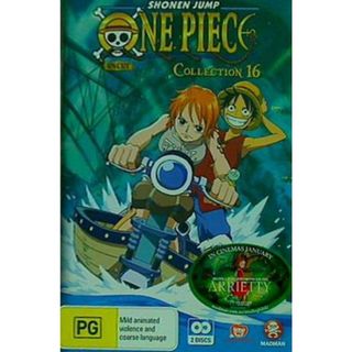 ワンピース アンカット コレクション 16 One Piece   Uncut   Collection 16   Episodes 196-205   Anime ＆ Manga   NON-USA Format   PAL   Region 4 Import Australia(その他)