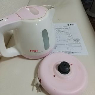 ティファール(T-fal)のティファール 電気ケトル アプレシア プラス シュガーピンク 0.8L(電気ケトル)