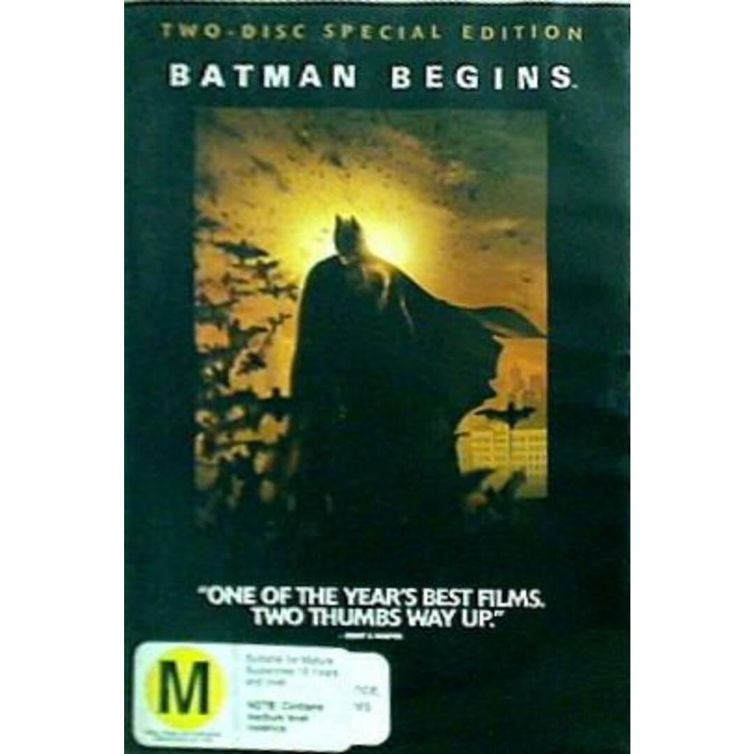 バットマン ビギンズ スペシャル エディション Batman Begins Special Edition  2 Disc Set状態