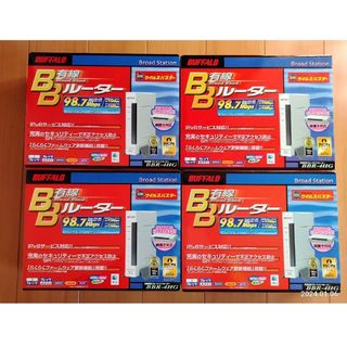未開封　BUFFALO 有線ルーター BBR-4HG(PC周辺機器)